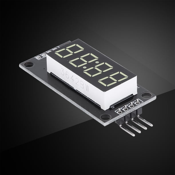 4-Digit Tube Clock Module 7 Segments TM1637 LED Board Multicolors for Arduino