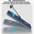 thumbnail image 4 of Transemion Self-contained Scraper Large Hand Tool Floor Magical With Automatic blue+2 mop, 4 of 4