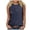 P Navy, variant on Womens Crew Neck Tank Top Printed Loose Fit Sleeveless Summer Casual T-Shirt Blouse Shell Vest Top Soft Tee XXL