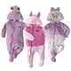 thumbnail image 1 of Kit 3 Mamelucos de algodÃ³n con Gorro bordado Disney Premium Boo, Piglet, Daisy Talla 12 meses Disney Pijamas, 1 of 5