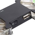 thumbnail image 3 of Foldable Laptop Cooling Pad With USB, Anti Skid Mount. Wide Range Of Applications, Dual Fans For Faster Heat Dissipation, Portable With Radiator Cooler Stand, 3 of 8