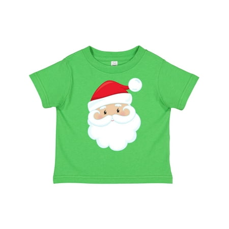

Inktastic Santa Claus Smiling Santa Santa Hat Christmas Gift Toddler Boy or Toddler Girl T-Shirt