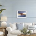 thumbnail image 2 of Stupell Industries Calm Sunset Reflection Gray Framed Print Under Glass design by Robin Vandenabeele, 14 x 20, 2 of 10