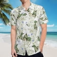 thumbnail image 5 of High Quality Hawaiian Shirts for Men Short Sleeve Aloha Beach Shirt Floral Summer Casual Button Down Shirts Blouses 82TFVF, 5 of 7