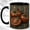 Black, variant on Rustic Tomato Coffee Mug, Vintage Veggie Mug, Ceramic 11 oz