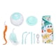 thumbnail image 1 of Smart Interactive Cat Toy, LED Light, 4-Speed Rotation, Low Noise, Electric Feather Stick for Cats, Green, 1 of 4