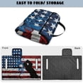thumbnail image 5 of COEQINE Golf Cart Seat Covers Blanket, Travel Sports Cart Seat Cushion Covers for 2 Person Seats Club Car, Universal Golf Accessories for Summer or Winter, Golfer American Flag, 5 of 8