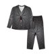 thumbnail image 1 of Balery Black Spider On Web Conjunto de Pijama con Estampado para Mujer, Conjunto de Dos Piezas con Manga Larga, Ropa de Dormir Suave con Bolsillos, Pijamas Cómodos-Medium, 1 of 7