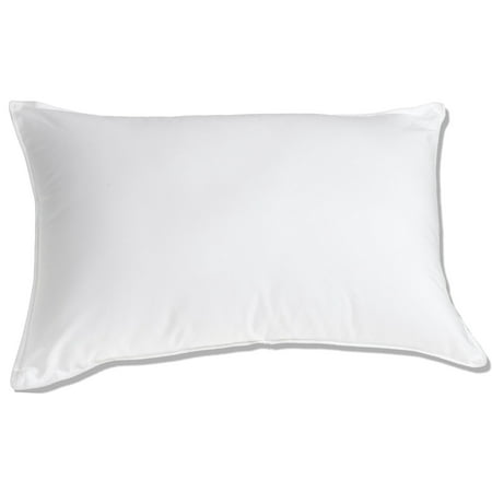 Luxuredown White Goose Down Pillow, Medium Firm, 300 Thread Count Sateen