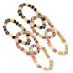 thumbnail image 5 of Pulsera de cuentas, 6 piezas, pulsera de cuentas, brazalete de cuentas brillantes, regalo para mujer, rendimiento de alta gama, 5 of 14