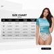 thumbnail image 5 of Fotbe Sunny Ocean Waves Body de Mujer con Cuello Redondo y Mangas Cortas, Sin Mangas Ajustado, Suave, Cómodo y Básico-Small, 5 of 7