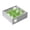 Green, variant on Interactive Hamster Maze, 9 Chamber Wooden Tunnel Hideout for Small Animals, Multi-Chamber Subterranean Habitat for Hamsters Gerbils, Enrichment Exploration Activity, 7.9"x8.3", Blue