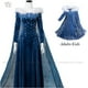 thumbnail image 2 of Disfraz de princesa Elsa de la Reina del hielo del invierno, disfraz de fantasía azul para fiesta de Halloween, uniformes de escenario para mujer y niña, 2 of 5