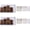Brown, variant on 1000 pcs Hair Pins Bobby Pins Kit , 400 Hair Pins for Women and 600 Clear Hair Bands Kit for Women Girls