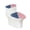 National Flag, variant on HELLHERO 2 Pcs Set Toilet Seat Protector for Bathroom Supplies Astronaut Universal Toilet Lid Covers Set Adjustable