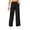 Black, variant on Summer Pants for Women Casual Leather Drawstring High Waist Pants Womens Tan Leggings Women Track Workout Harem Dress Womens plus with Pockets Casual Tall Little Trouser Wom Khaki M
