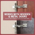 thumbnail image 3 of Hinge Pin Door Stop (7 Pack) Convenient Compatible With Door Hinges Durable, Heavy Duty Metal Construction, 3 of 4