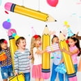 thumbnail image 4 of Globo lápiz inflable Blueweenly Giant de 27 pulgadas, 12 unidades, 4 of 7