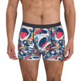 thumbnail image 1 of Fotbe cool rock Skull Calzoncillos Tipo Boxer con Bolsa de Soporte Total para Hombre, X-Temp Fresco, Transpirable y de Secado Rápido-X-Large, 1 of 5