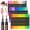 48 colors bullet&brush tips, variant on SUNEE 72 Colors Acrylic Paint Markers, 36 Pack Brush Tip Paint Pens with Automatic Ink Control System, Coloring Markers for Metal, Rock, Ceramic, Wood, Canvas, Glass, DIY Crafts Art Supplies Kit