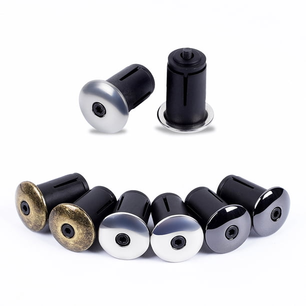 Bouchon de guidon de vélo en alliage d'aluminium - YWEI - Black 4 - Noir - Mixte - Sport Bouchon de guidon de vélo en alliage d'aluminium - YWEI - Black 4 - Noir - Mixte - Sport