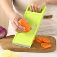 thumbnail image 4 of Multifunctionele Vegetable Cutter With Steel Blade Mandoline Slicer Potato Peeler Carrot Cheese Grater Kitchen Accessories Tools, 4 of 5