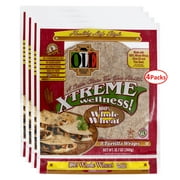 Ole Xtreme Wellness 8" Whole Wheat Tortilla Wraps - Healthy Life Style - 8 Count, 12.7 oz. - 4 Packs