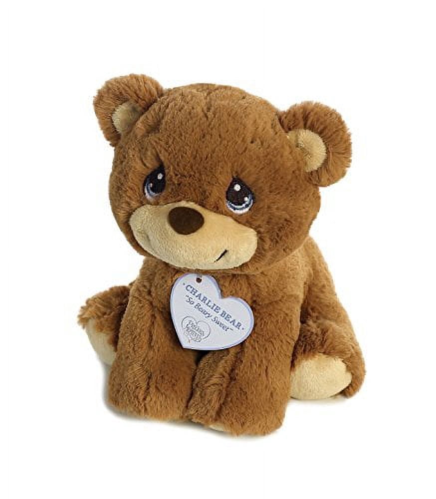 Aurora - Small Brown Precious Moments - 7" Charlie Bear - Adorable Stuffed Animal