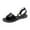 Black, variant on Utoimkio Women's Open Toe Flat Sandals for Women Summer Elegant Beach Sandals Casual Comfortable Walking Shoes