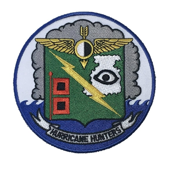 VW-4 HURRICANE HUNTERS Squadron Patch – Plastic Backing
