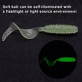 thumbnail image 4 of sunsanly 20/30/50Pcs 3/4/5/6/7CM Soft Worm Lure Colorful Silicone Curly Tail Fishing Bait Freshwater Saltwater Universal Bass Perch Fishing Accessories, 4 of 8