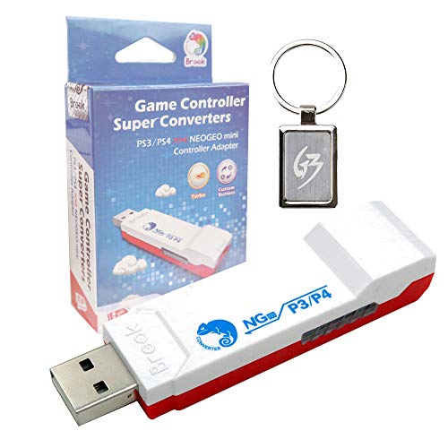 Gam3Gear Brook Super USB Adapter For PS3 PS4 to Wii U Controller