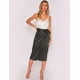 thumbnail image 5 of Falda cruzada satinada AMAD negro L AMAD FW22-F11, 5 of 5