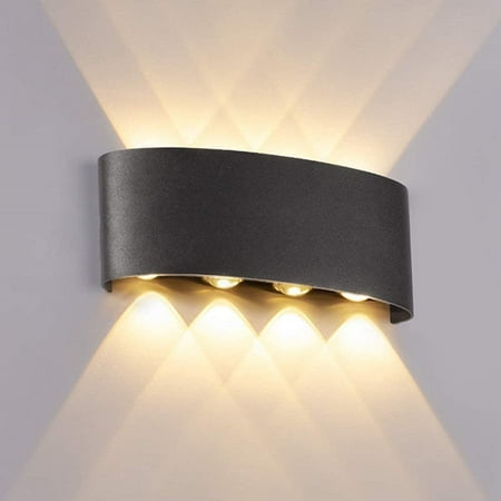 

Rosnek LED Wall Sconce Lights Up Down Waterproof Wall Lamp Outdoor Light Fixtures 3000-6000K for Corridors Living room Garden