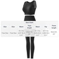 thumbnail image 2 of Warop Women's Sports Bra and Leggings Set, Breathable Moisture-Wicking with Front Zipper, Supportive Back with Shock Absorption, for Running, Yoga and Fitness, 2 of 3