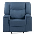 thumbnail image 1 of Sillón Reclinable Mecedora Konrads 1 Plaza Azul Denim, 1 of 8
