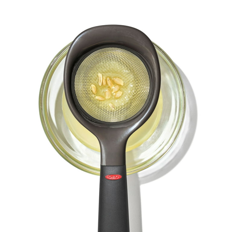 OXO SoftWorks Mini Fine Mesh Strainer - Stainless Steel - Walmart.com
