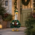 thumbnail image 6 of Eagokdc Christmas Porch Goose Clothes Yard Goose Statue Dresses Costume, Garden Goose Garment for Lawn Patio 23" Statue Party Holiday Ornaments, 6 of 7