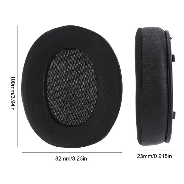 Almohadillas para los oídos repuesto de Gel refrigerante/cuero proteico almohadillas para los oídos piezas de reparación para auriculares Sony WH-XB910N