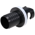 thumbnail image 4 of Inflatable Boat Kayak Air Valve Adapter, Perfect Connection For Paddle Board Electric Sup Air Pump, High Strength Hard Plastic 2Pcs Black Boats Foot Pumps Hose Adapter, Inflatable Kayaking Accessories, 4 of 5