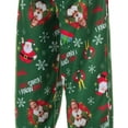 thumbnail image 6 of Elf Pajamas Buddy OMG I Know Him Allover Design Flannel Lounge Pants, 6 of 7