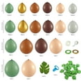 thumbnail image 2 of Eummy 142pcs Balloon Arch Kit Balloon Garland Arch Set with Leaves Multiple Sized Green Dark Brown White Khaki and Gold Balloons for Wedding Baby Shower Party Decorations, 2 of 8