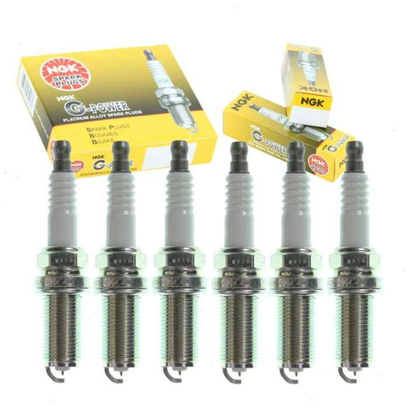 6 pc NGK G-Power Spark Plugs compatible with Nissan NV1500 4.0L V6 2012-2020