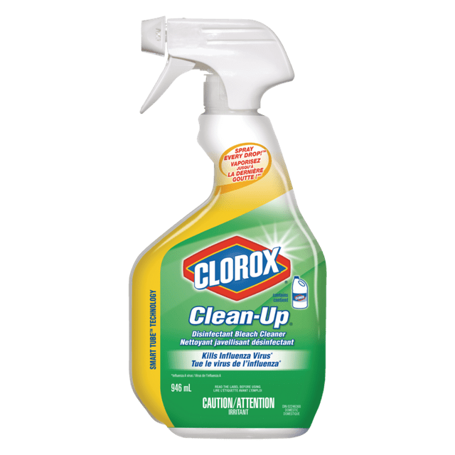 Clorox Clean-up Disinfectant Bleach Cleaner Spray, 946-mL / Household cleaner / Cleaning agent