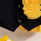 thumbnail image 4 of Odeerbi Niñas 2 Piezas Preppy Traje Satén Flor Camisa Sin Mangas y Falda Plisada Conjunto Uniforme Escolar, 4 of 9