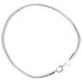 thumbnail image 1 of Pulsera de cadena de serpiente chapada en plata de ley 925 con dije creativo, con espina de cobre, joyería fina, regalo para hombres, mujeres, bodas, fiestas, cumpleaños, banquetes y oficinas (plata), 1 of 7