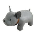 thumbnail image 2 of Abbracc Tabouret Ottoman Mignon Portable Repose-Pieds Animal pour Chambres d'Amis Intérieures Entrée Chien Gris, 2 of 9