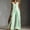 Green, variant on Morttic Women's Fashion Solid Color Sleeveless Button-Detail Jumpsuit – Loose Side Pockets Casual Boho Vacation Wear White,S