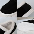 thumbnail image 3 of Women's Winter Warm Wendy Shoes,Comfort Cotton Lined Ankle Lightweight Non-slip Moccasins Canvas Flat Snow Boots, 3 of 13