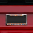 thumbnail image 3 of New York Basketball Knick's Chrome Metal - Set of 2 - Laser Cut License Plate Frames, 3 of 6